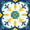 Andalucia Tiles A Blue And Yellow Poster Print by Silvia Vassileva - Item # VARPDX28666